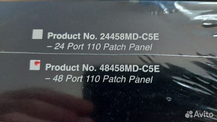 Патч-панель, 48 портовые