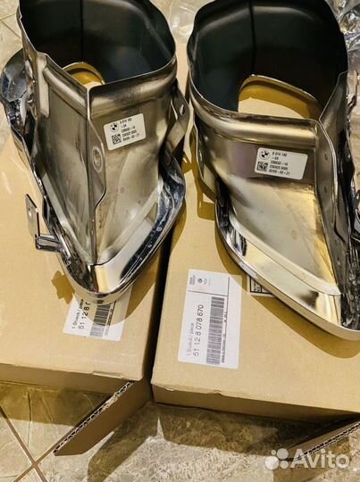 Насадки на глушитель BMW