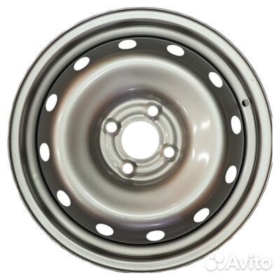 Тзск 6x15/4x100 ET50 D60,1 LADA Largus серебро