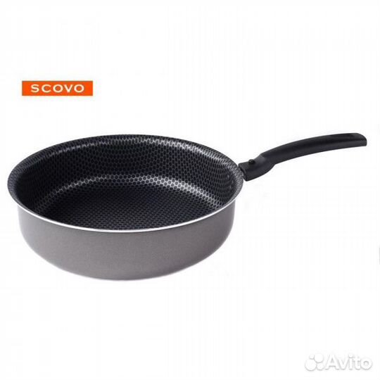 Сотейник Scovo discovery, 260 мм, без крышки, сд-0