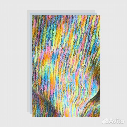 Плед детский вязаный ручная работа