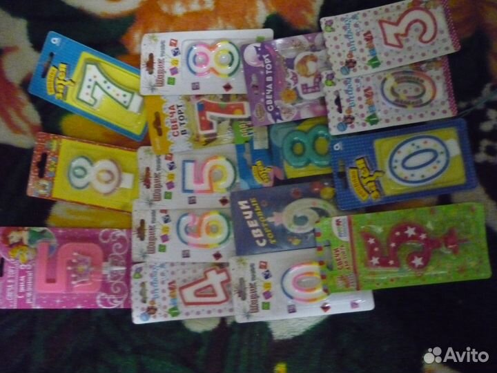 Свечи разные