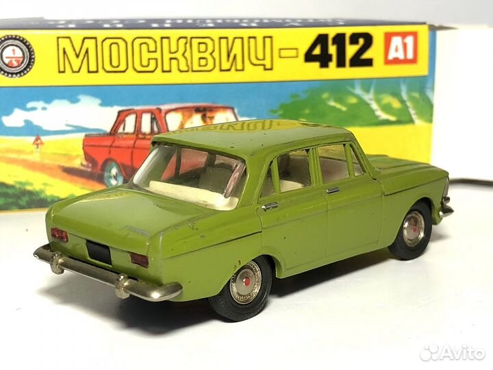 Модель москвич 412 А8 СССР 1:43 с коробкой