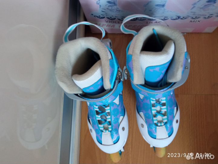 Ролики детские размер 31-34 фирмы Alpha Caprice