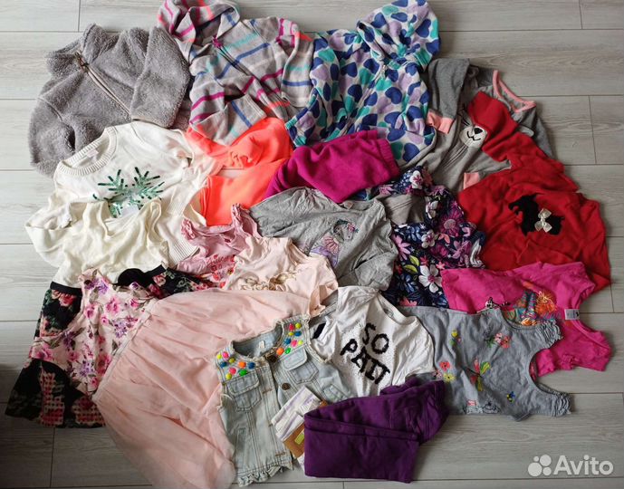 Вещи пакетом для девочки 5т