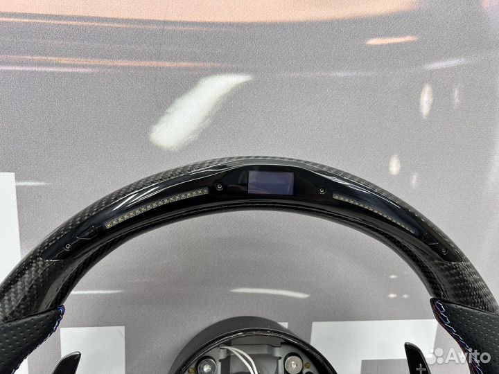 Карбоновый руль BMW F15 F30 С Тахометром