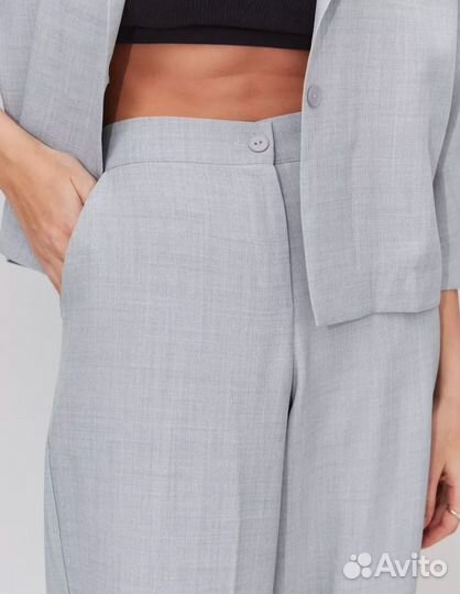 Льняной костюм женский двойка 54-56 размер
