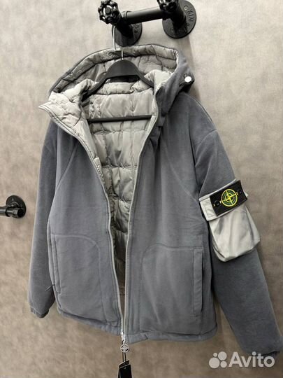 Топовая куртка Stone Island (Двусторонняя)