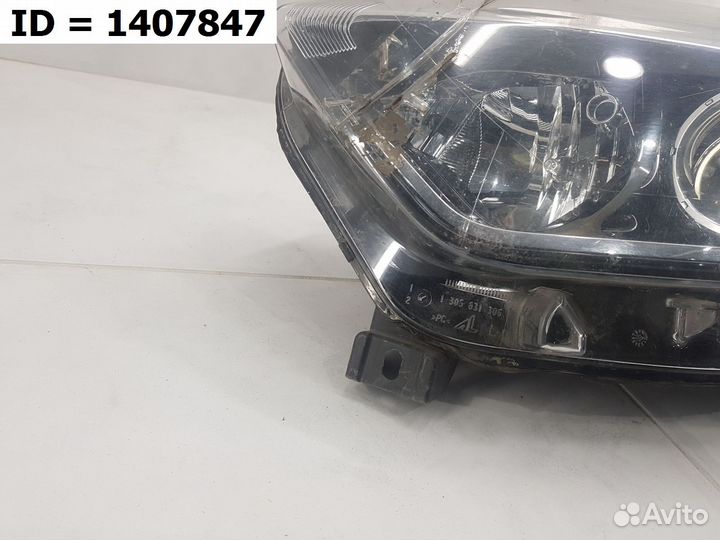 Фара левая Renault Kaptur