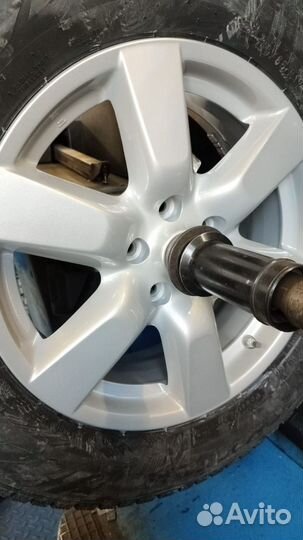 Комплект зимней резины с дисками