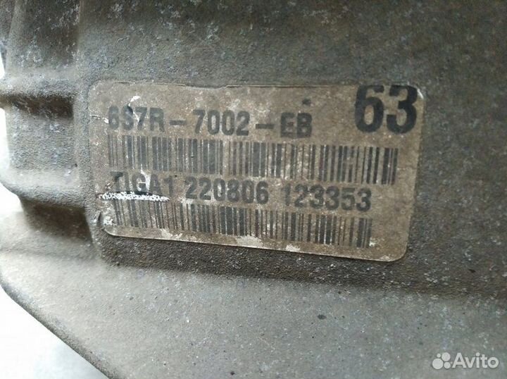 Кпп 6ст. 6S7R7002EB Ford Mondeo 3 (2000-2007)