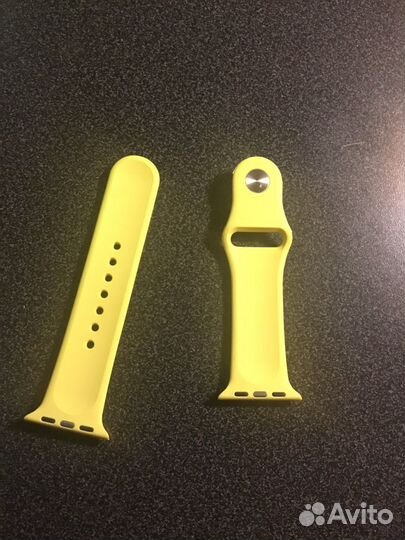 Ремешок для apple watch 40 мм оригинальный желтый