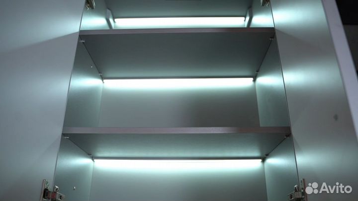 Подсветка гардероба в трех цветах