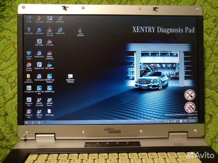 2 Fujitsu Amilo Pro, V3525 и V3505