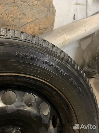 Колеса зимние (липучка) R-15