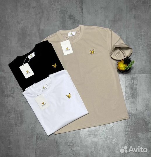 Футболка мужская lyle&scott