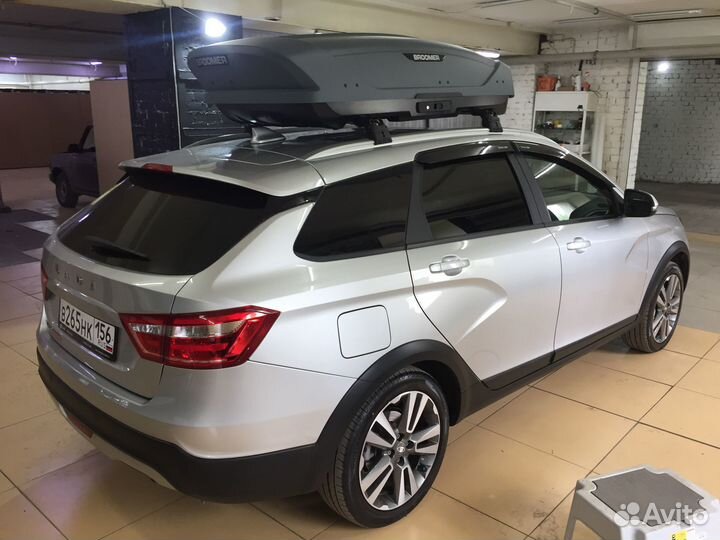 Автобокс Broomer на крышу LADA Vesta