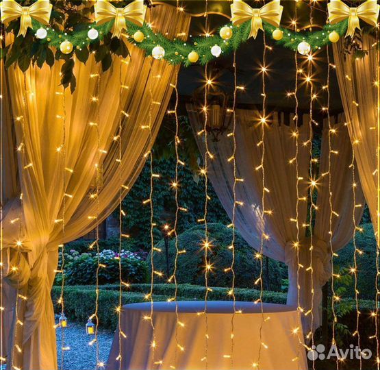 Гирлянда штора