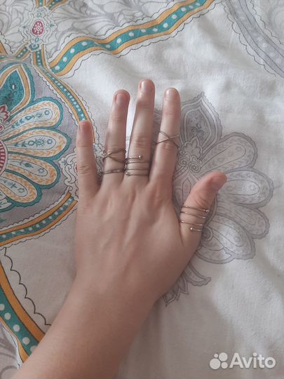 Кольцо бижутерия