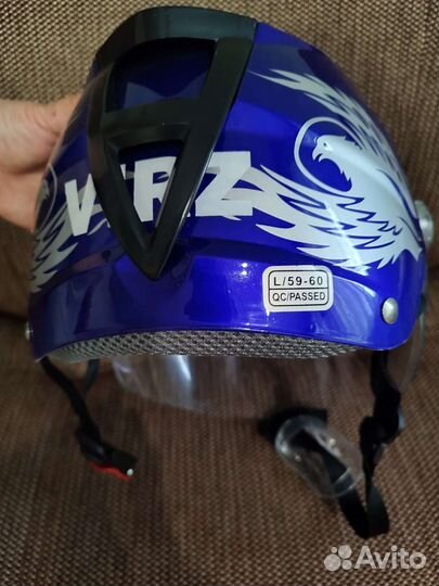 Мотошлем открытый