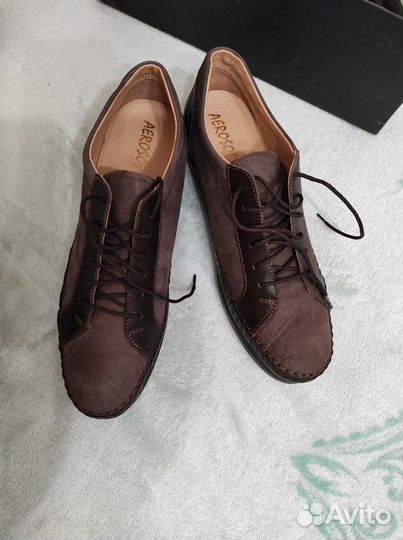 Туфли жен, р42, новые. Осень. Удобные,со шнуровкой