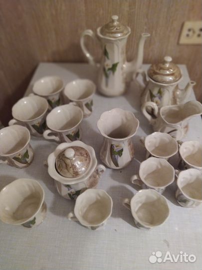 Чайно кофейный сервиз СССР