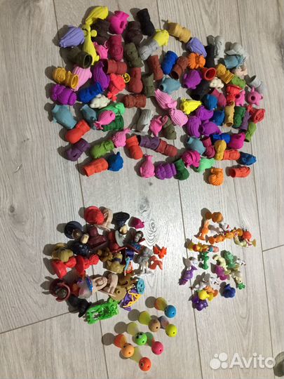 Нерф, ластики, яйца, пазлы