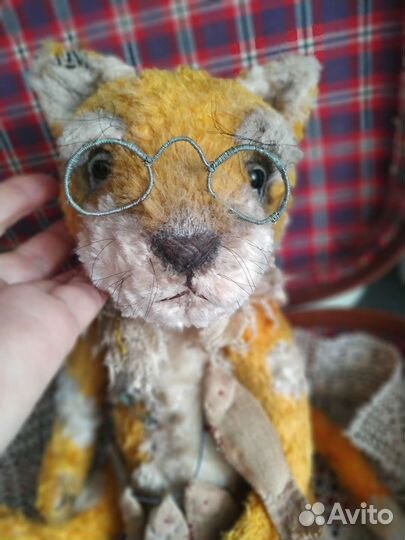 Кот, Тедди ручная авторская работа