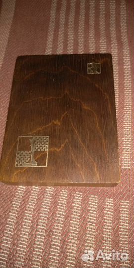 Шахматы дорожные деревянный сувенир СССР Белорусси