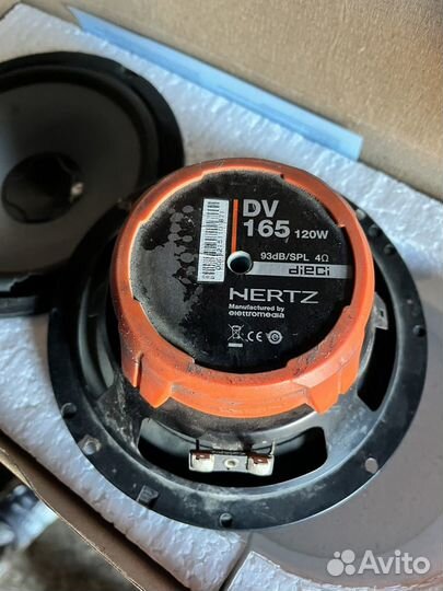 Колонки Hertz 16 120w