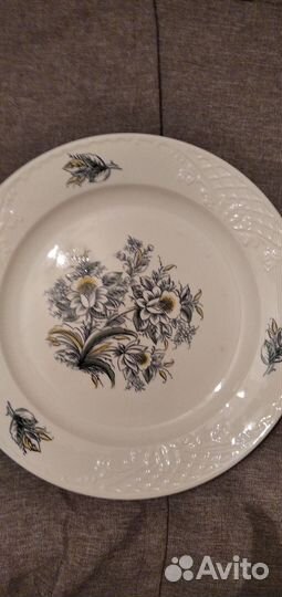 Блюдо сухарница СССР, блюдо большое