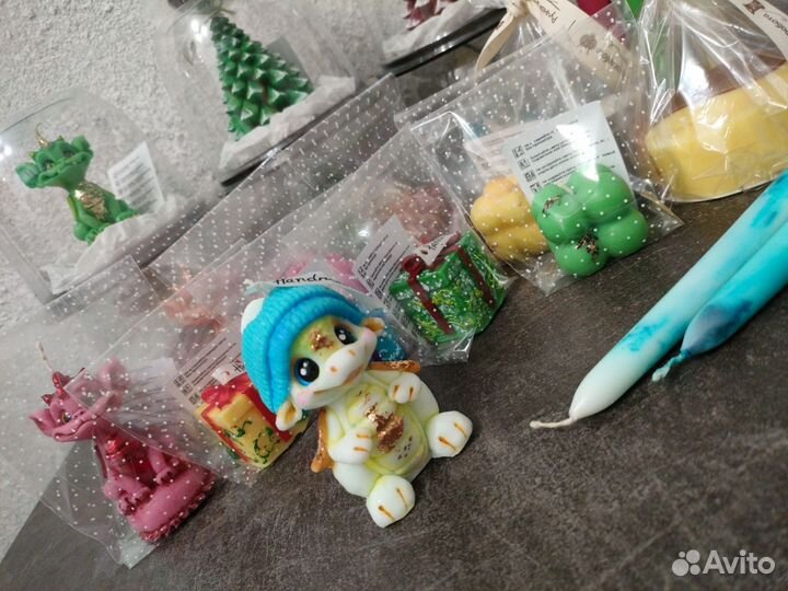 Свечи на новый год