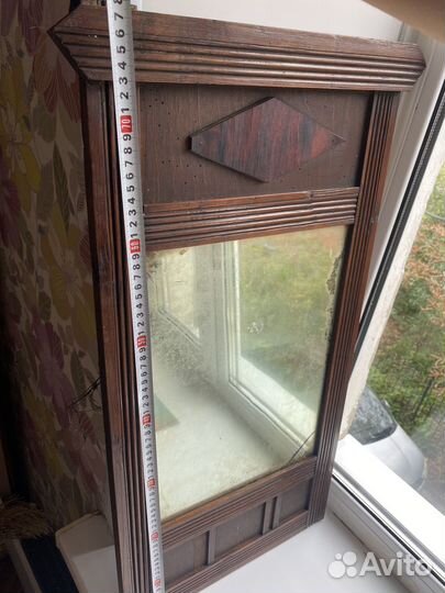 Зеркало антикварное дуб