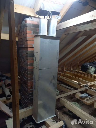 Короб для дымохода