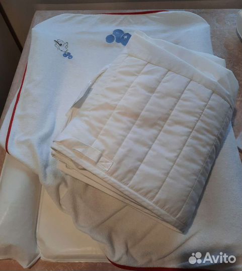 Бортики в кроватку и пеленальную подстилку, IKEA