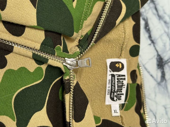 A Bathing Ape Big ABC Camo Shark Full Zip Hoodie