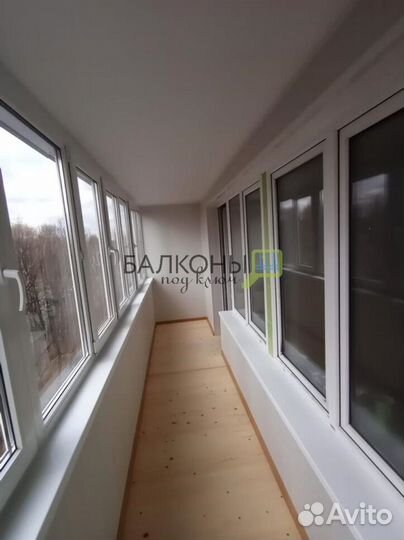 Отделка балконов от производителя