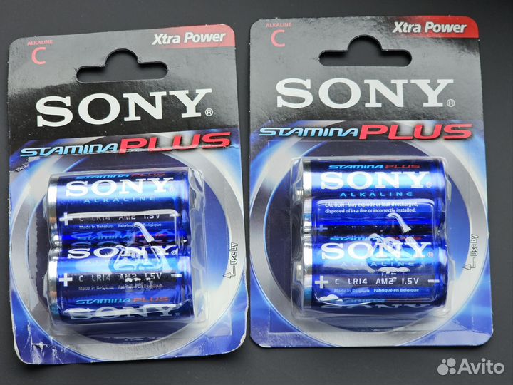 Батарейки Sony Stamina Plus