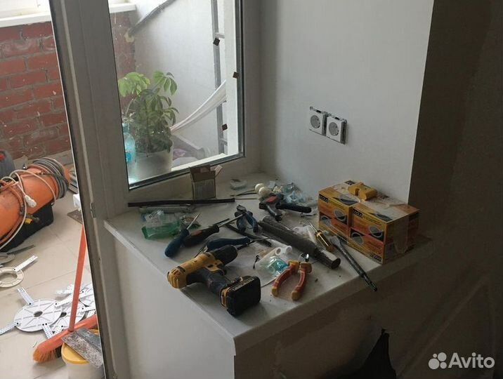 Электрик. Установка розеток