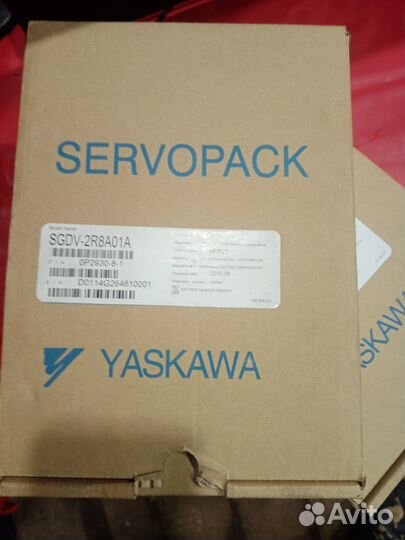 Yaskawa sgdv-2R8A01A