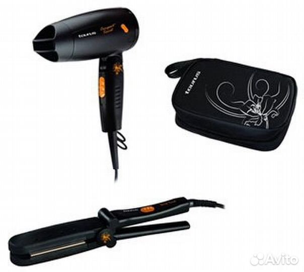 Taurus Compact Travel фен+выпрямитель+сумка