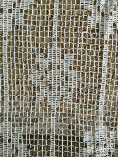 Ткань отрезы тюль хлопок винтаж СССР