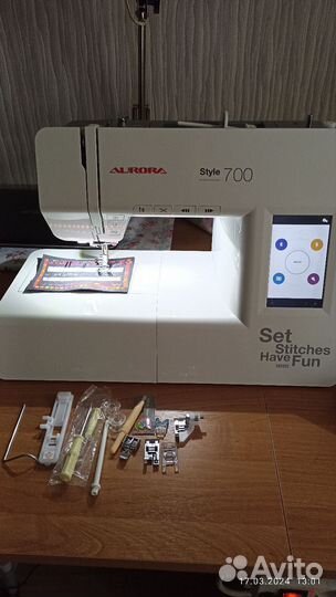 Швейная машина aurora style 700