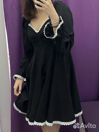 Платье черное