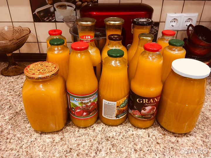 Соки натуральные