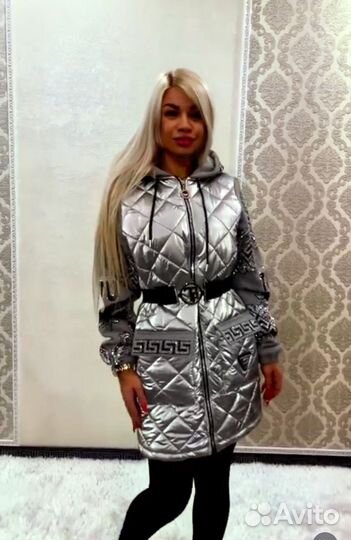 Куртка со стразами