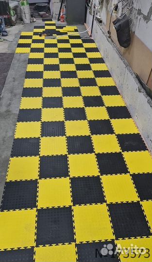 Модульная плитка в гараж