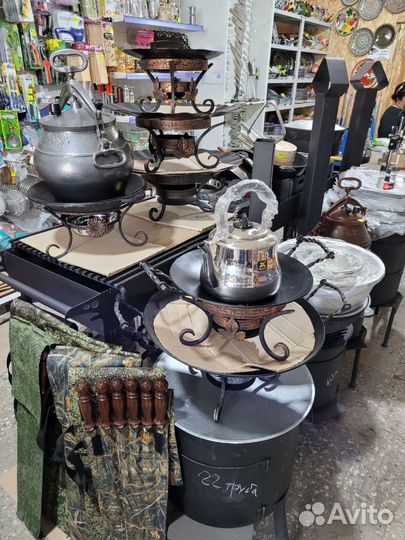 Казаны,мангалы,саджи,шампура,узб.посуда