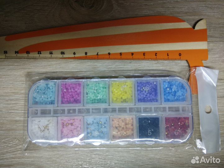 Декор для ногтей Цветочки