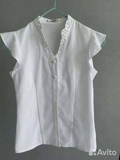 Форма блузки рубашки школьные 146-152 на девочку